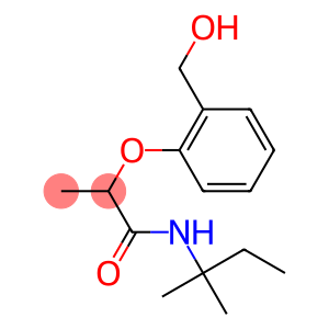 2-[2-(hydroxymethyl)phenoxy]-N-(2-methylbutan-2-yl)propanamide