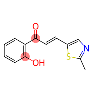 1-(2-HYDROXYPHENYL)-3-(2-METHYL-1,3-THIAZOL-5-YL)PROP-2-EN-1-ONE