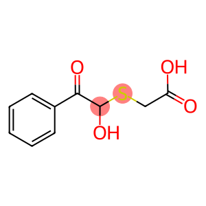 [(1-HYDROXY-2-OXO-2-PHENYLETHYL)THIO]ACETIC ACID