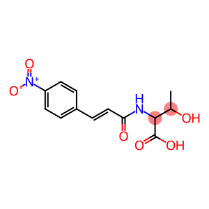 3-hydroxy-2-{[(2E)-3-(4-nitrophenyl)prop-2-enoyl]amino}butanoic acid