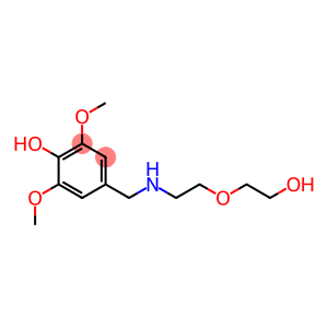 4-({[2-(2-hydroxyethoxy)ethyl]amino}methyl)-2,6-dimethoxyphenol