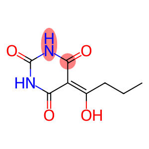 5-(1-hydroxybutylidene)-2,4,6(1H,3H,5H)-pyrimidinetrione