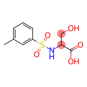 3-hydroxy-2-{[(3-methylphenyl)sulfonyl]amino}propanoic acid