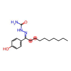 4'-HYDROXYDECANOPHENONESEMICARBAZONE