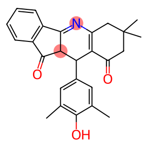 10-(4-hydroxy-3,5-dimethylphenyl)-7,7-dimethyl-7,8,10,10a-tetrahydro-6H-indeno[1,2-b]quinoline-9,11-dione