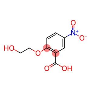 2-(2-hydroxyethoxy)-5-nitrobenzoic acid