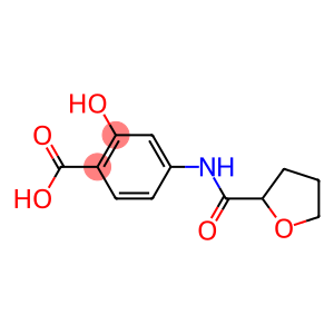 2-hydroxy-4-[(tetrahydrofuran-2-ylcarbonyl)amino]benzoic acid