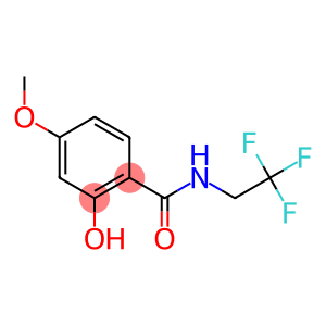 2-hydroxy-4-methoxy-N-(2,2,2-trifluoroethyl)benzamide