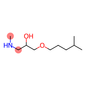 {2-hydroxy-3-[(4-methylpentyl)oxy]propyl}(methyl)amine