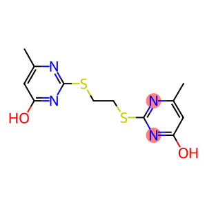 2-((2-[(4-HYDROXY-6-METHYLPYRIMIDIN-2-YL)THIO]ETHYL)THIO)-6-METHYLPYRIMIDIN-4-OL