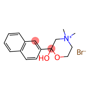 2-HYDROXY-4,4-DIMETHYL-2-(2-NAPHTHYL)-1,4-OXAZINAN-4-IUM BROMIDE