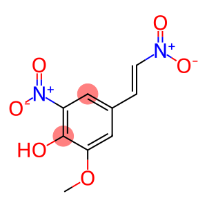 1-(4-HYDROXY-3-METHOXY-5-NITROPHENYL)-2-NITROETHENE