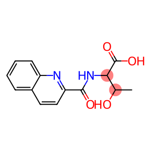 3-hydroxy-2-[(quinolin-2-ylcarbonyl)amino]butanoic acid