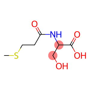 3-hydroxy-2-[3-(methylsulfanyl)propanamido]propanoic acid