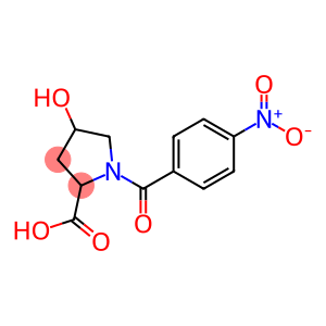 4-hydroxy-1-(4-nitrobenzoyl)pyrrolidine-2-carboxylic acid