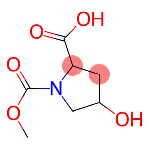 4-hydroxy-1-(methoxycarbonyl)pyrrolidine-2-carboxylic acid