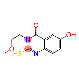 6-hydroxy-2-mercapto-3-(2-methoxyethyl)quinazolin-4(3H)-one