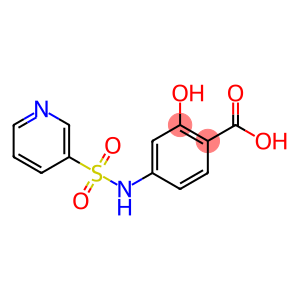 2-hydroxy-4-[(pyridin-3-ylsulfonyl)amino]benzoic acid