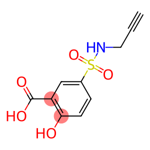 2-hydroxy-5-(prop-2-yn-1-ylsulfamoyl)benzoic acid