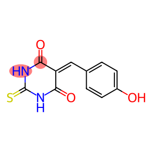 5-(4-hydroxybenzylidene)-2-thioxohexahydropyrimidine-4,6-dione