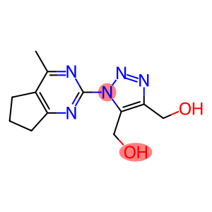 [4-(hydroxymethyl)-1-(4-methyl-6,7-dihydro-5H-cyclopenta[d]pyrimidin-2-yl)-1H-1,2,3-triazol-5-yl]methanol