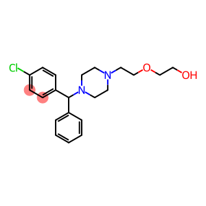 2-[2-[4-[(4-Chlorophenyl)-phenylmethyl]-1-piperazinyl-d8]ethoxy]ethanol Dihydrochloride