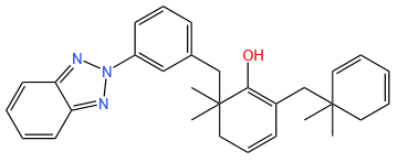 2-(2'-HYDROXY-3',5-BIS(1,1-DIMETHYLBENZYL)-PHENYL)-BENZOTRIAZOLE