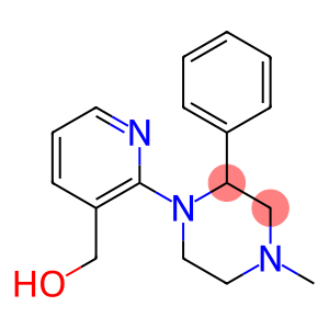 1-(3-Hydroxymethyl pyridyl-2)-2-phenyl-4-methylpiperazine