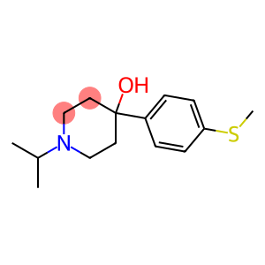 4-HYDROXY-4-(4-METHYLTHIOPHENYL)-1-ISOPROPYLPIPERIDINE