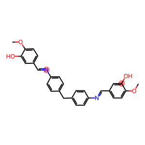 5-{[(4-{4-[(3-hydroxy-4-methoxybenzylidene)amino]benzyl}phenyl)imino]methyl}-2-methoxyphenol