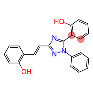 2-{3-[2-(2-hydroxyphenyl)vinyl]-1-phenyl-1H-1,2,4-triazol-5-yl}phenol