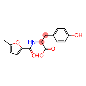 3-(4-hydroxyphenyl)-2-[(5-methylfuran-2-yl)formamido]propanoic acid