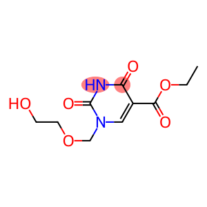 1-(2-HYDROXY-ETHOXYMETHYL)-2,4-DIOXO-1,2,3,4-TETRAHYDRO-PYRIMIDINE-5-CARBOXYLIC ACID ETHYL ESTER