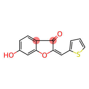 6-HYDROXY-2-THIOPHEN-2-YLMETHYLENE-BENZOFURAN-3-ONE