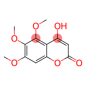 4-HYDROXY-5,6,7-TRIMETHOXYCHROMEN-2-ONE