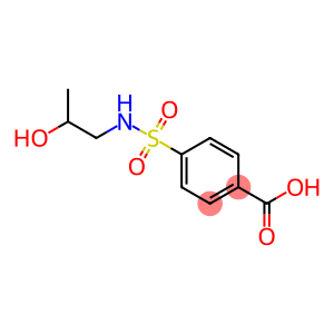 4-{[(2-hydroxypropyl)amino]sulfonyl}benzoic acid