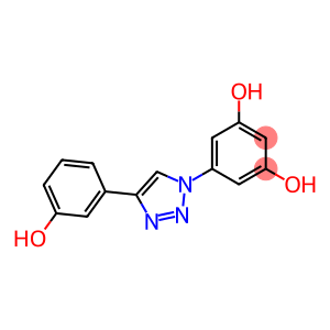 5-(4-(3-HYDROXYPHENYL)-1H-1,2,3-TRIAZOL-1-YL)BENZENE-1,3-DIOL