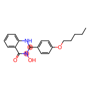 3-hydroxy-2-[4-(pentyloxy)phenyl]-2,3-dihydro-4(1H)-quinazolinone