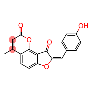 8-(4-hydroxybenzylidene)-4-methyl-2H-furo[2,3-h]chromene-2,9(8H)-dione