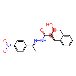 3-hydroxy-N'-[(E)-1-(4-nitrophenyl)ethylidene]-2-naphthohydrazide