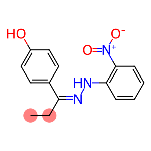 1-(4-hydroxyphenyl)-1-propanone N-(2-nitrophenyl)hydrazone