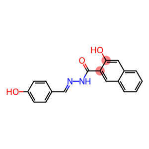 3-hydroxy-N'-[(E)-(4-hydroxyphenyl)methylidene]-2-naphthohydrazide