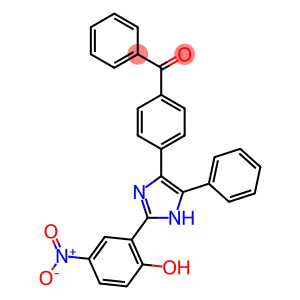 [4-(2-{2-hydroxy-5-nitrophenyl}-5-phenyl-1H-imidazol-4-yl)phenyl](phenyl)methanone