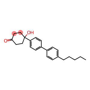 4-hydroxy-4-(4'-pentyl[1,1'-biphenyl]-4-yl)cyclohexanone