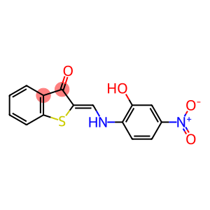 2-({2-hydroxy-4-nitroanilino}methylene)-1-benzothiophen-3(2H)-one