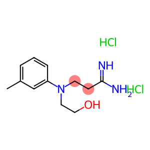 3-[(2-Hydroxy-ethyl)-m-tolyl-amino]-propionamidine 2HCl