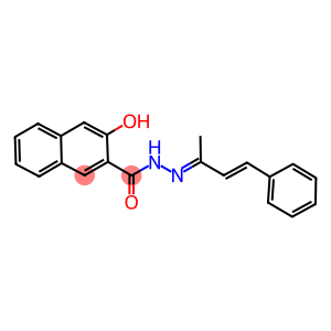 3-hydroxy-N'-(1-methyl-3-phenyl-2-propenylidene)-2-naphthohydrazide