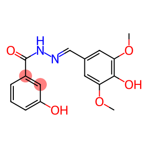 3-hydroxy-N'-(4-hydroxy-3,5-dimethoxybenzylidene)benzohydrazide