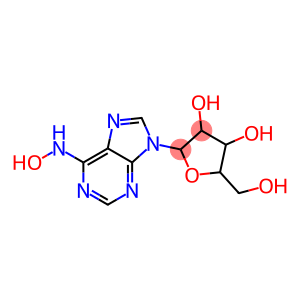 2-[6-(hydroxyamino)-9H-purin-9-yl]-5-(hydroxymethyl)tetrahydro-3,4-furandiol