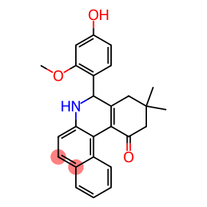 5-(4-hydroxy-2-methoxyphenyl)-3,3-dimethyl-3,4,5,6-tetrahydrobenzo[a]phenanthridin-1(2H)-one